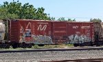 FXE 871191 Ex NDEM No Corrugado Con Freno Alto Con Grafiti 